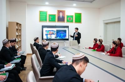 Ýaş telekeçiler ösüşli ýollarda 