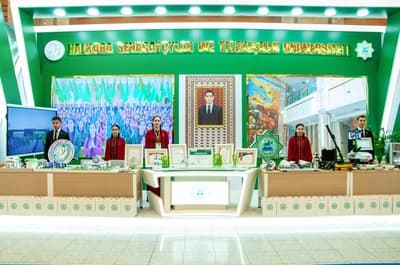 Türkmenistanyň Senagatçylar we telekeçiler birleşmesiniň
 döredilmeginiň 18 ýyllygy mynasybetli 
